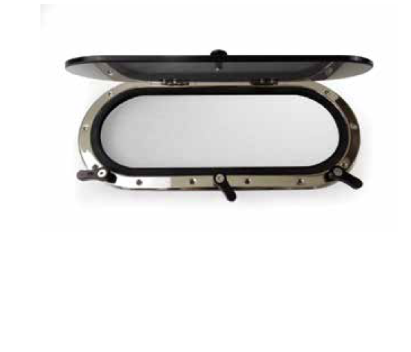 OVAL LUMBOZ 200x400mm cr-ni