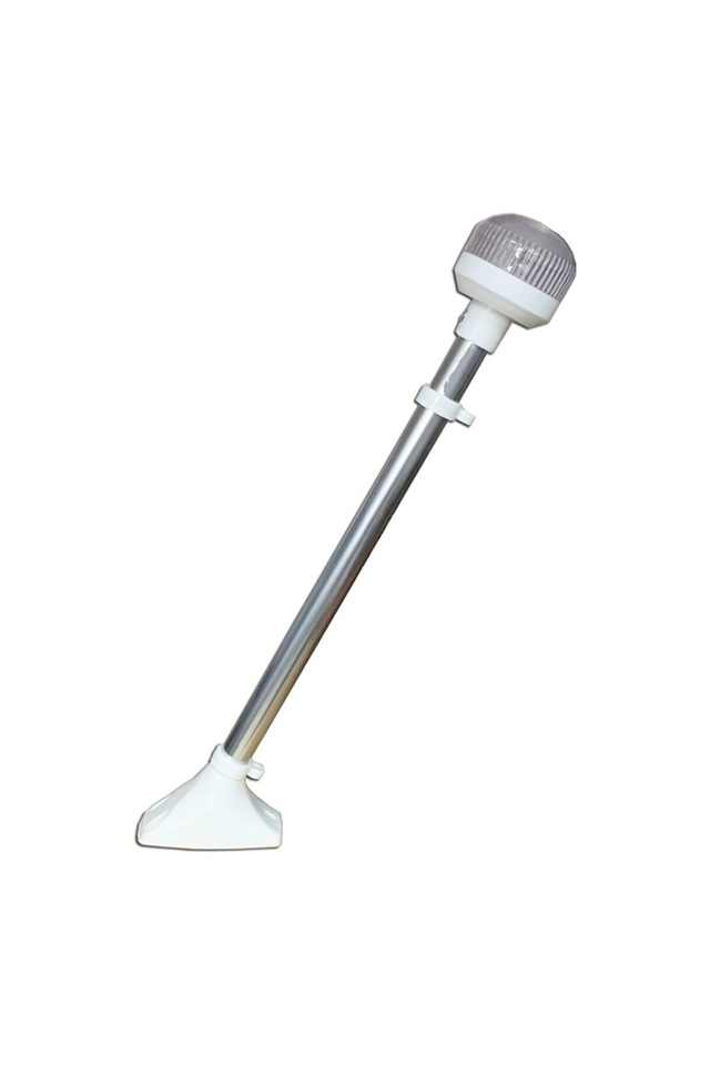 SABİT IŞIKLI BAYRAK DİREĞİ BEYAZ 50cm SL12