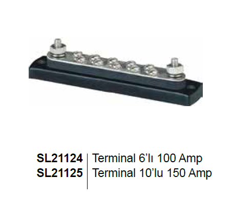 TERMİNAL 10'LÜ 150amp