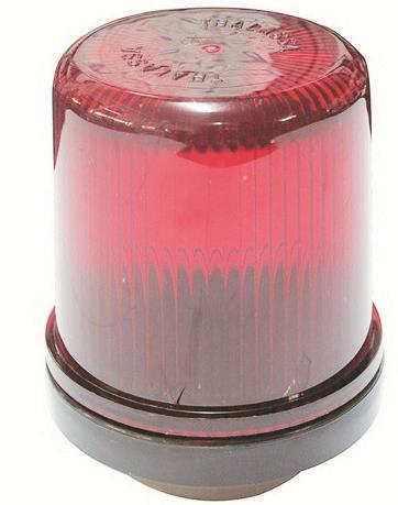 TEPE LAMBASI BÜYÜK 360 DERECE   KIRMIZI   LED 12V