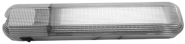 PLASTİK YATAY ARMATÜR 60 LED GÜN IŞIĞI
