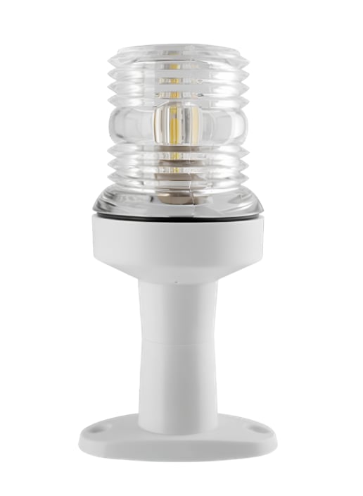SEAFLO TEPE LAMBASI SİYAH AYAKLI BEYAZ  12 V LED