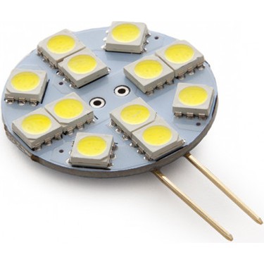 12 LED'Lİ G4 AMPÜL YAN GÜN IŞIĞI 9-30 V