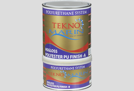 TEKNOMARIN HSGLOSS POLYESTER POLYURETHANE FINISH (High Solid) 3KG