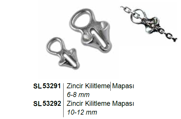 ZİNCİR KONNEKTÖRÜ  10-12mm