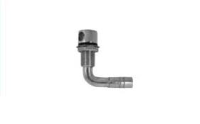 HAVA FİRARI DİRSEK 5/8" KROM / 316 Kalite