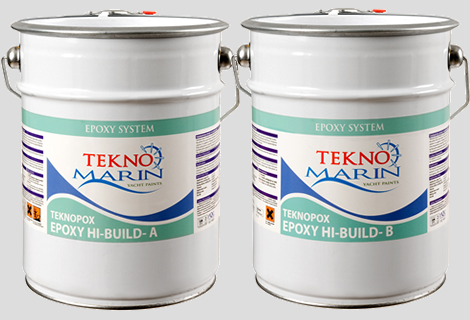 TEKNOMARIN TEKNOPOX EPOXY HI-BUILD (Beyaz) 10 KG