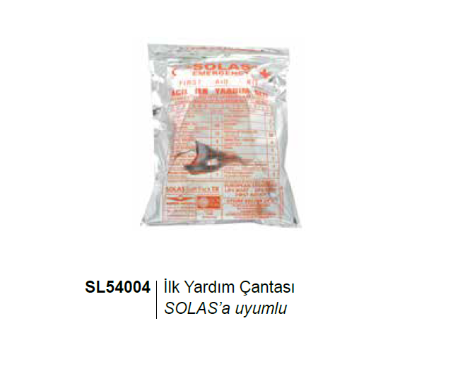 SOLAS İLK YARDIM ÇANTASI