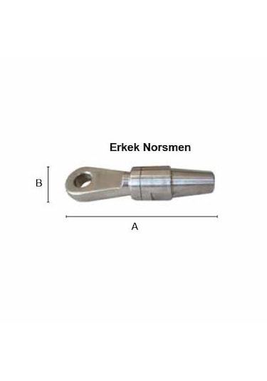 4 mm ERKEK NORSMEN
