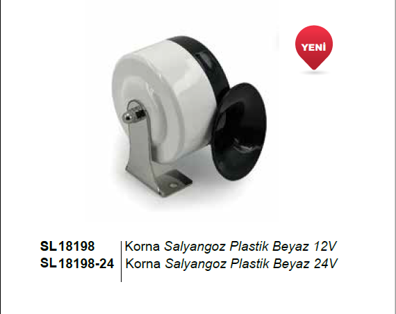 SALYANGOZ KORNA BEYAZ 12v