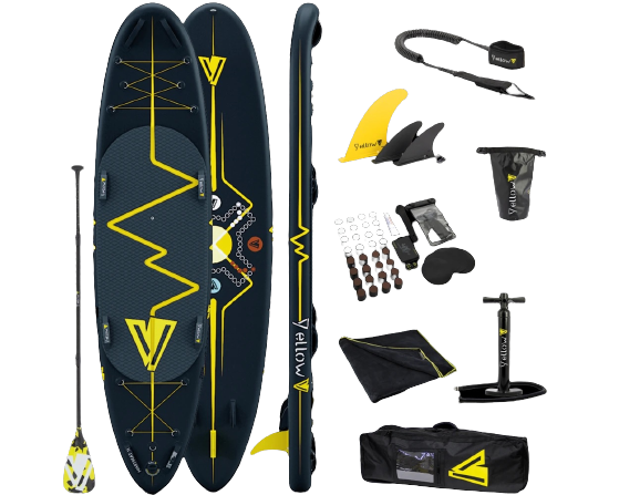 VETUS YELLOW I-SUP BOARD HEARTBEAT 13 TUGELA