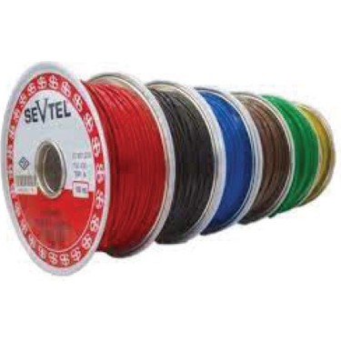 MARİN YUVARLAK KABLO 1 x 1,0 mm /  SİYAH