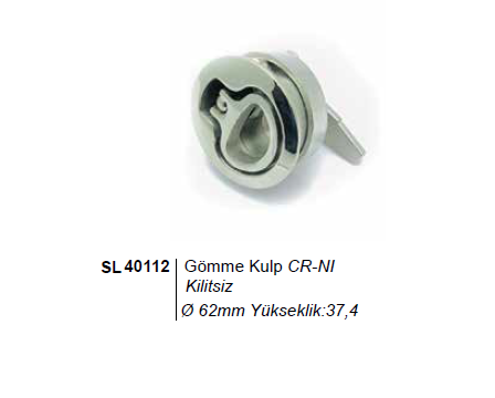 GÖMME KULP Ø62mm cr-ni