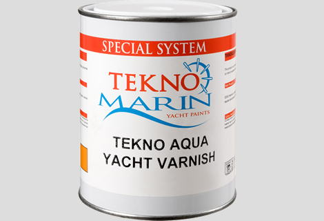 TEKNOMARIN TEKNO AQUA YACHT VARNISH (Su bazlı-iç mekan)  3KG