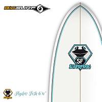 BIC SURF SUPER FROG HYDRO FISH 6"4"