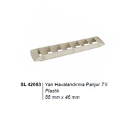 YAN HAVALANDIRMA PANJUR 7'L� PLAST�K 88x46cm