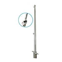 BAYRAK D�RE�� KROM P�ML� 60 CM