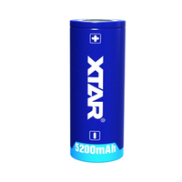 XTAR 26650 5200mAh �arj Edilebilir Pil