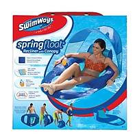 SWIMWAYS SPRING FLOAT RECLINER CANOPY