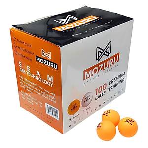 Avessa Mozuru Mzr100-Org ITTF Onayl� Turuncu Pinpon Topu 100l�