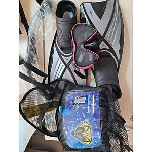 ARUBA MASKE+SNORKEL+PALET SET 34-35 NUMARA