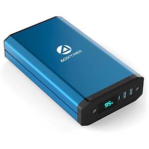 Acopower X230 14.8Volt 13Amper Li-ion Yedek Buzdolab� Ak�s� + Powerbank + LED Lamba