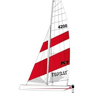 MAINSAIL K1 STREAMCUT W/RED 15,2 sqm