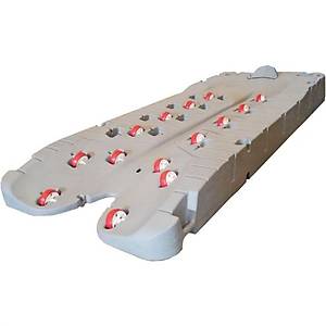 JETPORT PLUS HALF FILLED PU-GREY (150x400x40 CM)