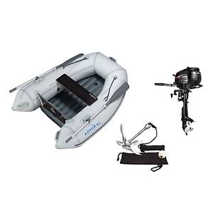 ADM�RAL 200 CM ���ME TABANLI KATLANAB�L�R BOT + HIDEA 2.5 HP HS(YEKE KONTROL / KISA �AFT) + BOT �IPASI 1.5 KG HED�YE