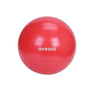 Avessa 55 Cm Pilates Topu Po�et Ambalaj BPT-55 K�rm�z� 