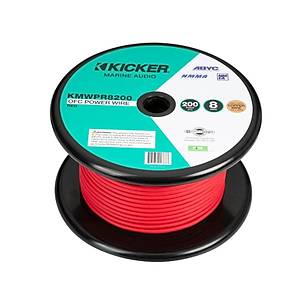 Marine 8AWG K�rm�z� G�� Kablosu - 200ft