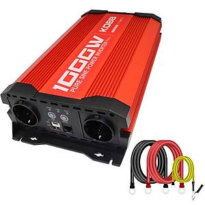 KOBB KBN1000 12V/220V 1000Watt Tam Sin�s D�n��t�r�c� �nvert�r