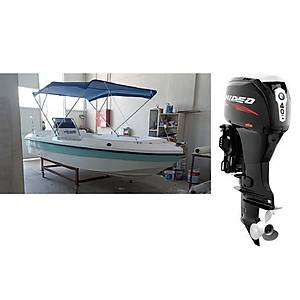 ORCA 4.90 KONSOLLU STANDART AKSESUAR / HIDEA 40 HP FEL-T (R/C KONTROL,MAR�LI,UZUN �AFT,POWER TR�M)