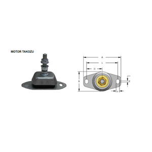 MOTOR TAKOZU M16