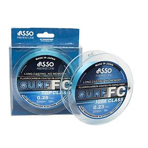 Asso Surf FC COATED Copolymer 1.000mt Long Casting No Memory Blue