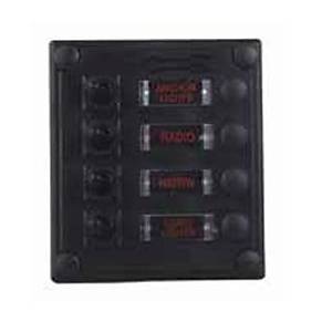 SWITCH PANEL 4 L� 12V,�ZOLEL�