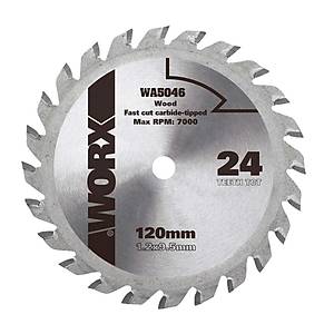 WORX WA5046 120x9,5mm Ah�ap Kesme Elmas, Daire Testere B��a��