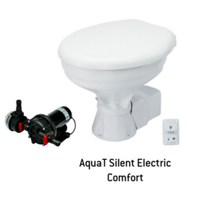 SPX JOHNSON PUMP ELEKTR�KL� B�Y�K TA� TUVALET AQUAT TOILET SILENT ELECTRIC COMFORT 12V