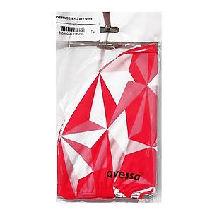 Avessa BB10E K�rm�z�-Beyaz Desenli Dijital Bask�l� Bez Bone