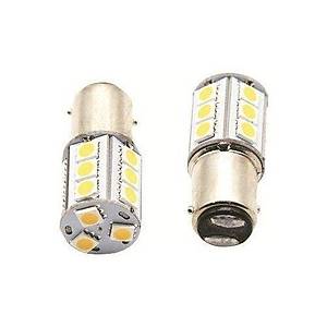 18 LED'L� AMP�L �APRAZ TIRNAK BEYAZ 9-30 V