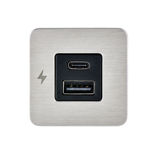 TILE-USB-A/USB-C �ARJ SOKET�, PASL. �ER�EVE