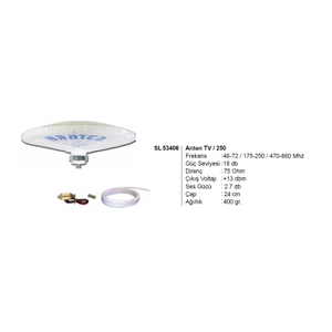 TV/250 TV ANTEN �24cm
