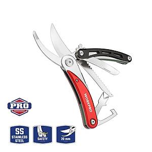 WORKPRO WP382005 4 IN 1 �ok Fonksiyonlu Ba� Bah�e Dal Budama Makas�