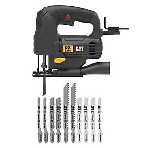 CAT DX5310 550Watt Profesyonel Devir Ayarl� Dekupaj Testere + DA06901 10 Par�a Testere Ucu