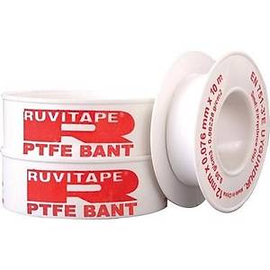 RUV�TAPE TEFLON BANT 12 MM X 10 MT