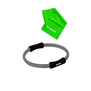 Avessa 2Li Pilates Set Gri
