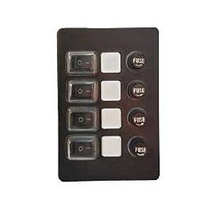 4'L� SWITCH PANEL 83X120 MM
