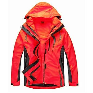 A&C 3 In 1 Kad�n Ceket-KIRMIZI