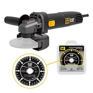 CAT DX3090 720Watt 125mm Profesyonel Avu� Ta�lama + DA09052 Genel Ama�l� Elmas Kesme Diski