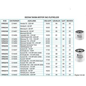 MERCURY YA� F�L�TRES� C14456
